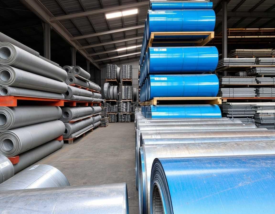 金屬卷.建筑材料的儲(chǔ)存